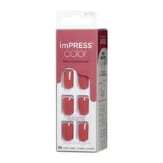 KISS Samolepilni nohti imPRESS Color Platonic Pink 30 kosov