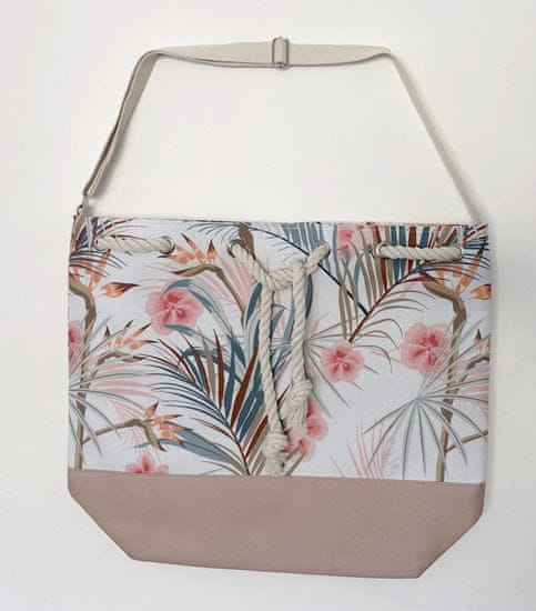 Koopman torba za plažo, palmovi listi, 54x44x18 cm