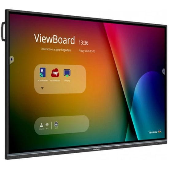 Viewsonic ViewBoard IFP8650-3 interaktivni zaslon na dotik, 218,4 cm, 4K UHD, TFT LCD