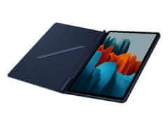 Samsung Book Cover Tab S7+/S7 FE ovitek, temno moder (EF-BT730PNEGEU)