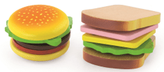 Viga leseni hamburger in sendvič