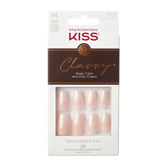 KISS Classy Nails Cosy Meets Cute 28 kosov
