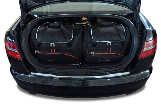 KJUST Komplet 5 kosov potovalnih torb SPORT za AUDI A6 LIMOUSINE 2004-2011