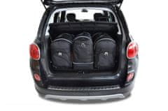 KJUST Komplet 3 kosov potovalnih torb SPORT za FIAT 500L 2012+