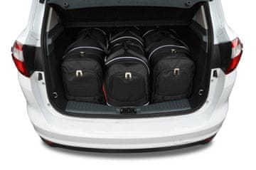 KJUST Komplet 4 kosov potovalnih torb SPORT za FORD C-Max 2010+