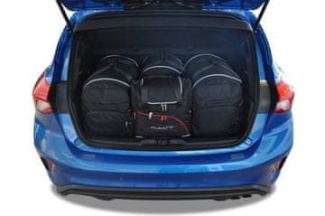 KJUST Komplet 4 kosov potovalnih torb AERO za FORD FOCUS HATCHBACK 2018+