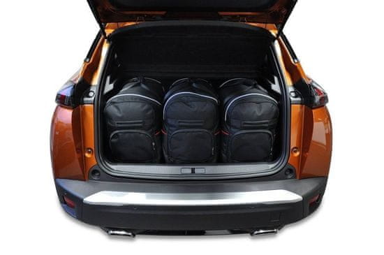 KJUST Komplet 3 kosov potovalnih torb SPORT za PEUGEOT 2008 2019+