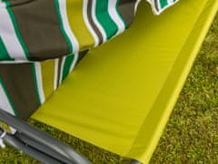 Happy Green Panama Spring Lines vrtna gugalnica, 110×170×153 cm