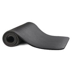 MG Gymnastic Yoga Premium protidrsna podloga za vadbo 10mm + ovitek, črna