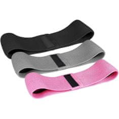 MG Exercise Loop Bands elastike za vadbo 3 kosa, colorful