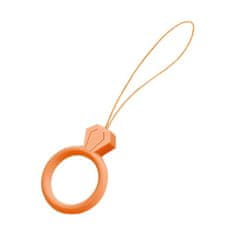 MG Diamond Ring obesek za mobilni telefon, oranžna