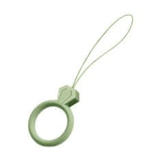 MG Diamond Ring obesek za mobilni telefon, svetlo zelena