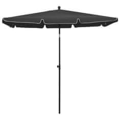 Vidaxl Vrtni senčnik 210x140 cm antraciten