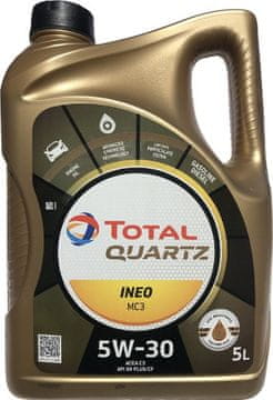 Total motorno olje Quartz INEO MC3 5W-30, 5l