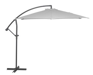 Rojaplast Free Pole senčnik, 300 cm, siv
