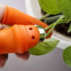 Netscroll Naprstni vrtnarski nož + zaščita za prst, vrtnarski nož za rezanje rastlin, ThumbKnife