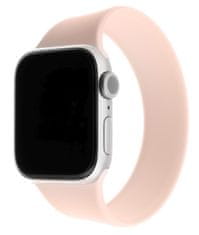 FIXED Silicone Strap pašček za Apple Watch 42/44 mm, velikost L, silikonski, roza (FIXESST-434-L-PI)