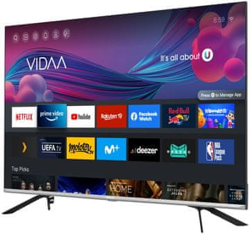 Hisense 50E76GQ Ultra HD televizor, Smart TV