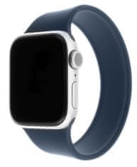 FIXED Silicone Strap pašček za Apple Watch 42/44 mm, velikost XL, silikonski, moder (FIXESST-434-XL-BL)