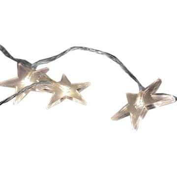 Linder Exclusiv Božična svetlobna veriga 48 LED Zvezde Topla bela