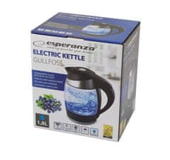 Esperanza EKK009 Gullfoss 1,8 l električni stekleni čajnik