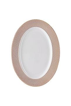 Rosenthal ROSENTHAL FRANCIS CARREAU BEŽ pladenj 34 cm