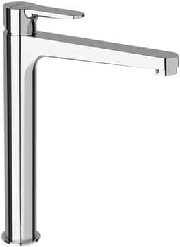 Bruckner SIEGER Visoka Kopalniška Armatura s Podaljšano Izlivom, Kromirana