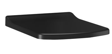 Creavit Elegantno WC Sedalo LARA SLIM, Soft Close, Črna Mat