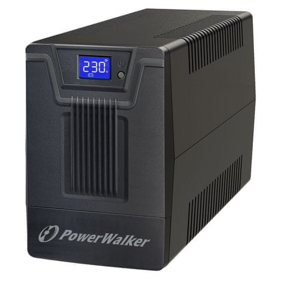 PowerWalker UPS Line-INnteractive brezprekinitveno napajanje 1000VA VI1000 SCL 600W