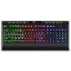 Havit Gamenote KB487L RGB gaming tipkovnica, črna