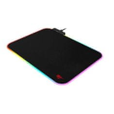 Havit Gamenote MP901 RGB gaming podloga za miško, 36x26 cm, črna