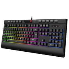 Havit Gamenote KB487L RGB gaming tipkovnica, črna