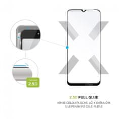 FIXED Full-Cover zaščitno kaljeno steklo za Samsung Galaxy A22 5G (FIXGFA-671-BK), črno