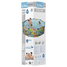 Vidaxl Bazen Steel Pro MAX 274x66 cm