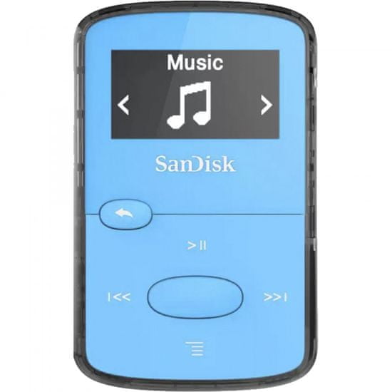 SanDisk Clip Jam MP3 predvajalnik, 8 GB, moder