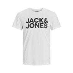 Jack&Jones JJECORP Slim Fit moška majica 12151955 White (Velikost M)
