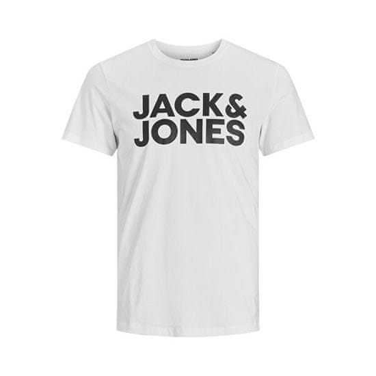 Jack&Jones JJECORP Slim Fit moška majica 12151955 White