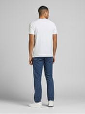 Jack&Jones JJECORP Slim Fit moška majica 12151955 White (Velikost M)