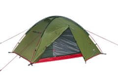 High Peak Woodpecker šotor za 3 osebe, zelen