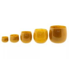 LONČEK - H7 D10 cm - GOLD TOPAZ, LONČEK - H7 D10 cm - GOLD TOPAZ