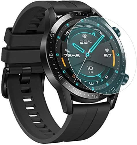 Kisswill zaščitno steklo za pametno uro Huawei Watch GT2, kaljeno, 46 mm