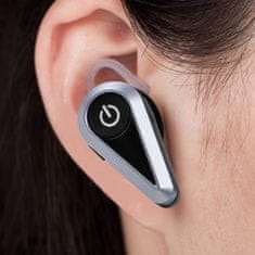 In Tech 9057 Bluetooth slušalka, črno-siva