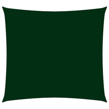 Vidaxl Senčno jadro oksford blago pravokotno 2x2,5 m temno zeleno