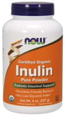 NOW Foods Organic Inulin, čisti prah, 227 g