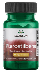 Swanson Pterostilben - 50 mg, 30 zeliščnih kapsul
