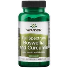 Swanson Full Spectrum Boswellia s kurkuminom, 60 kapsul
