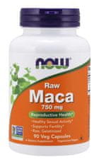 NOW Foods Maca (koncentrat perujske kreše 6:1 RAW), 750 mg, 90 zeliščnih kapsul