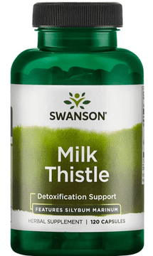Swanson Milk Thistle - standardiziran, 250 mg, 120 kapsul