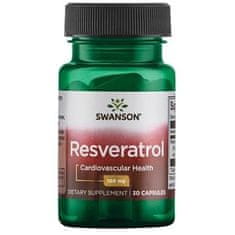 Swanson Resveratrol, 100 mg, 30 kapsul