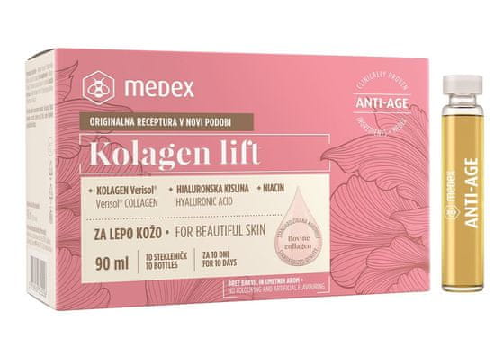 Medex Kolagenlift fiole, 2x5x9 ml